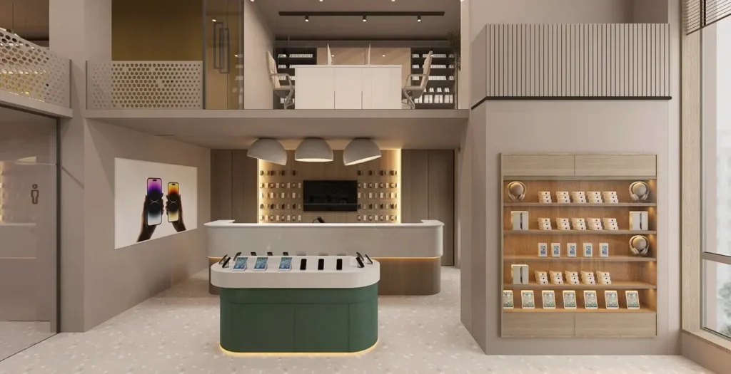 cell-phone store design