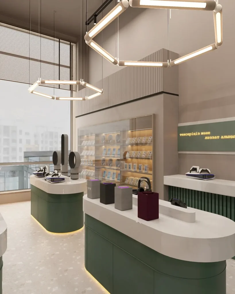 cell-phone store design