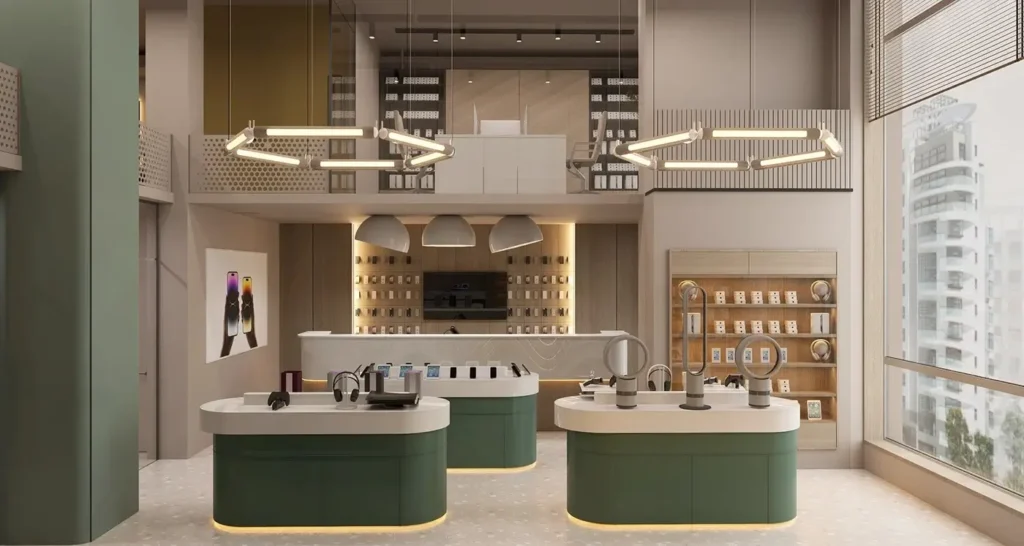 cell-phone store design