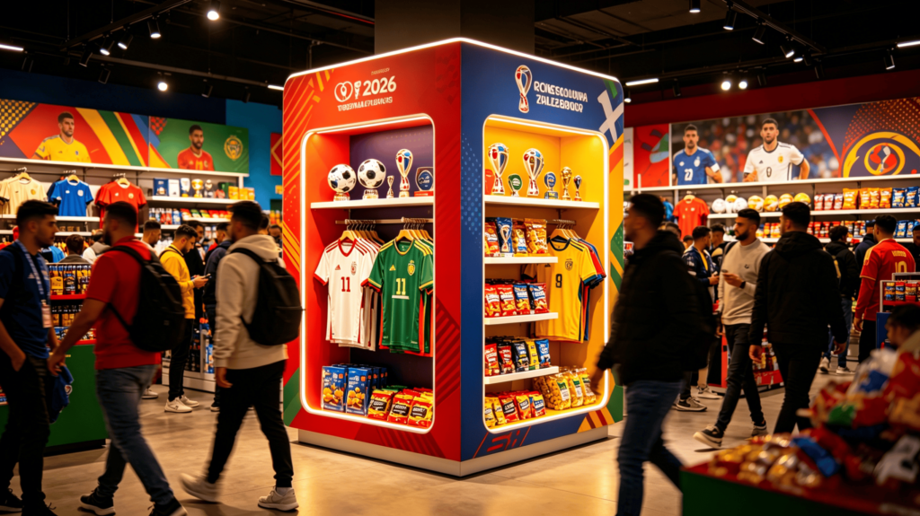 2026 World Cup beauty display