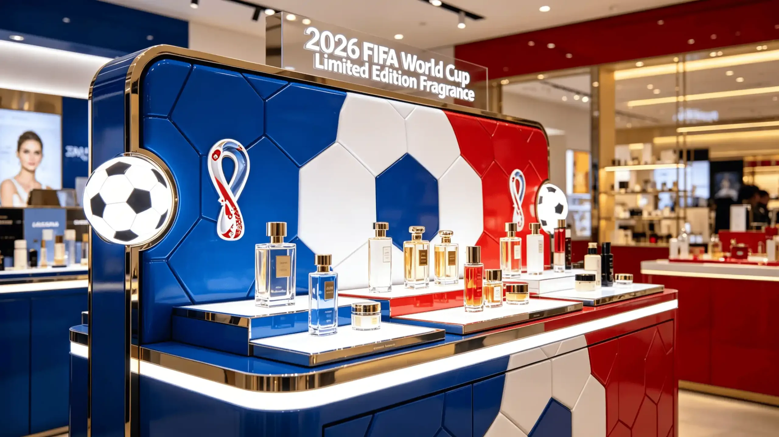 2026 World Cup beauty display