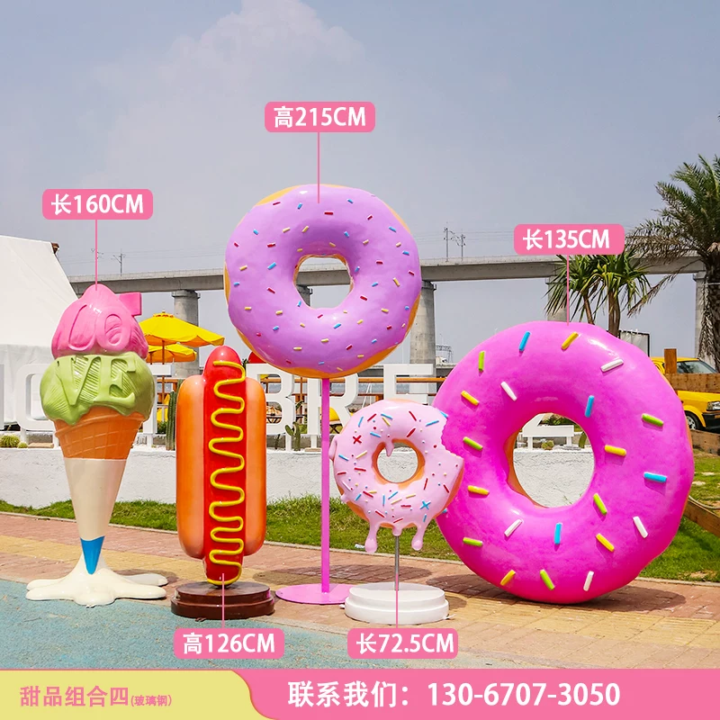 Fiberglass Display - Donut
