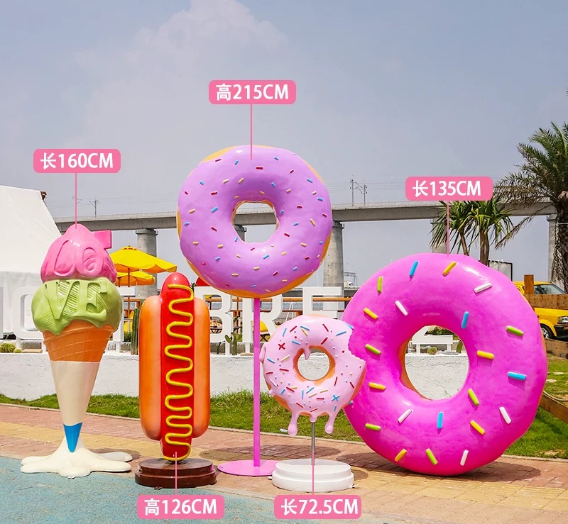 Fiberglass Display - Donut