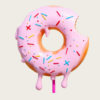 Fiberglass Display - Donut