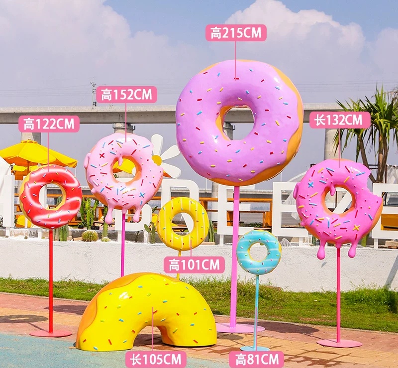 Fiberglass Display - Donut