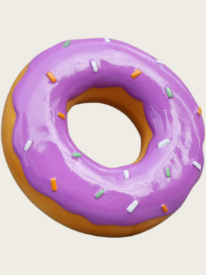 Fiberglass Display - Donut (4) Fiberglass Display - Donut