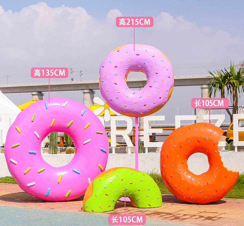 Fiberglass Display - Donut