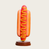 Hot dog - fiberglass Hot dog - fiberglass