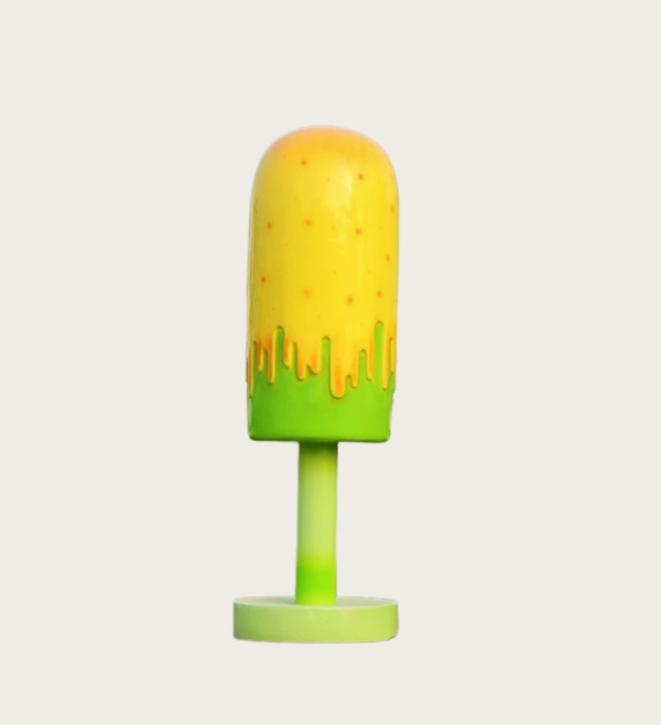 ICE CREAM-FIBERGLASS DISPLAY-LEXIO (2) Giant Fiberglass Popsicle Sculpture | Custom Indoor & Outdoor Dessert Shop Display Decor