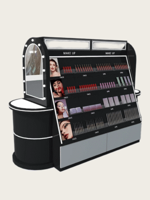 cosmetic display cabinet (10) makeup counter design idea custom