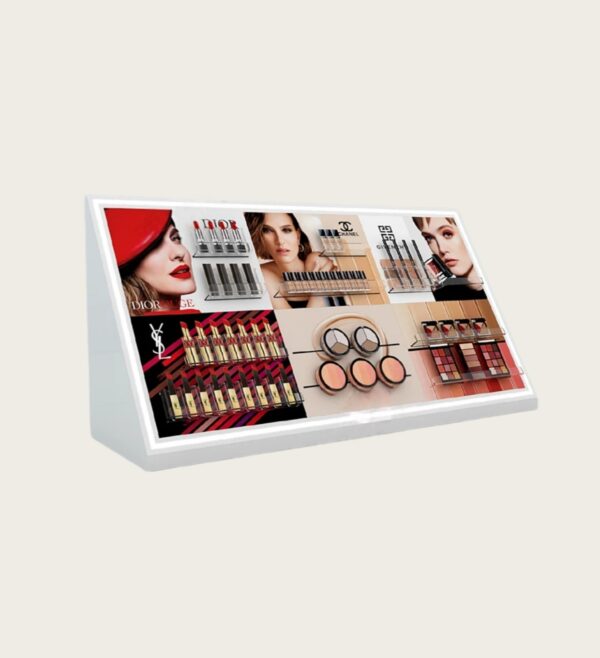 LED makeup display counter
