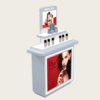 Makeup promotion island table
