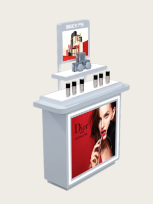 Makeup promotion island table