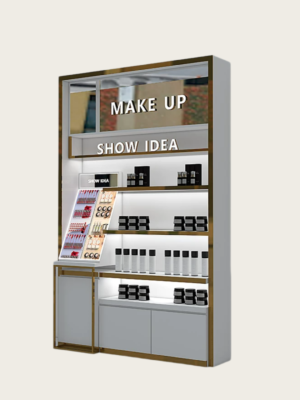cosmetic display showcase