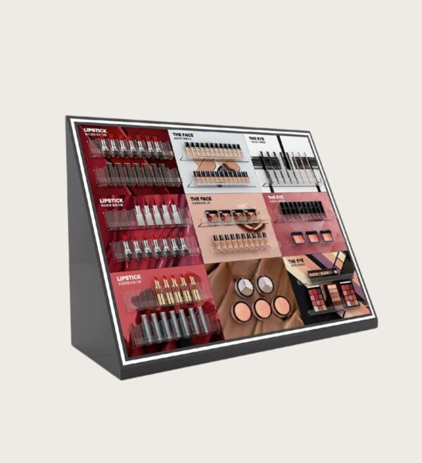 LED makeup display counter