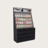 makeup showcase with LED