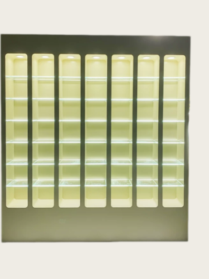 retail store wall cabinet