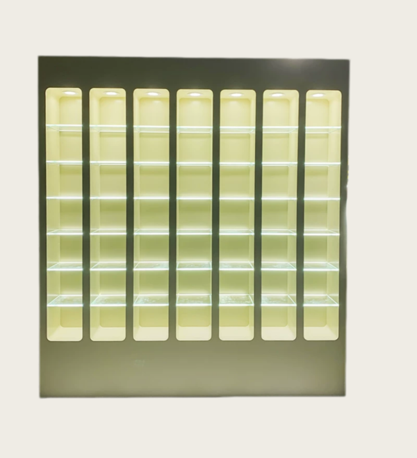 retail store wall cabinet