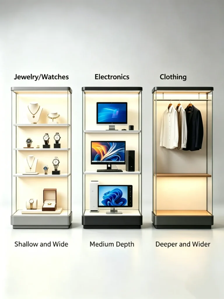 custom retail display case