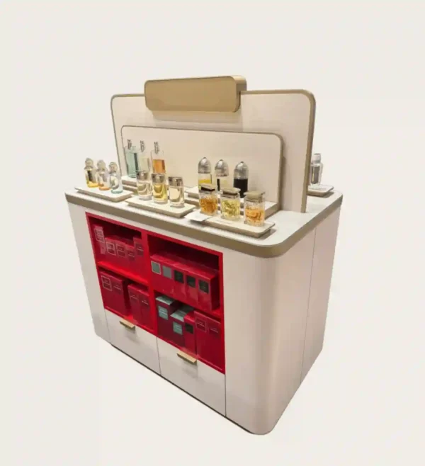 custom perfume stand