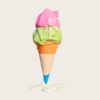 fiberglass display-icecream