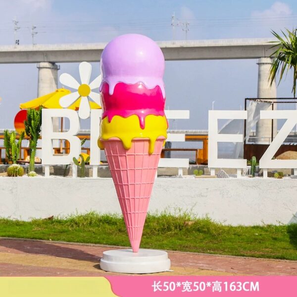 fiberglass display-ICe cream (1) fiberglass display-icecream