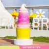 fiberglass display-ice cream