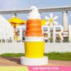 fiberglass display-ice cream