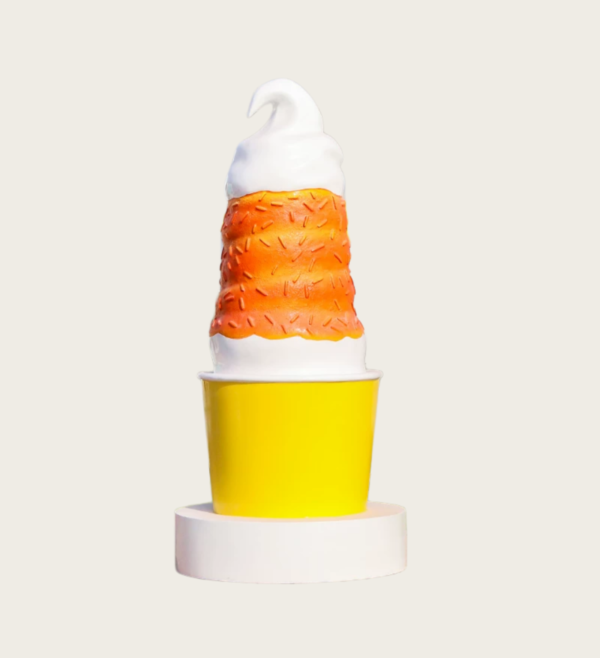 fiberglass display-ice cream