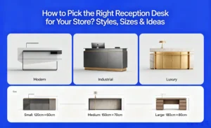 how to pick right reception desk for your store