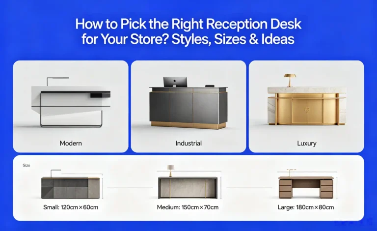 how to pick right reception desk for your store