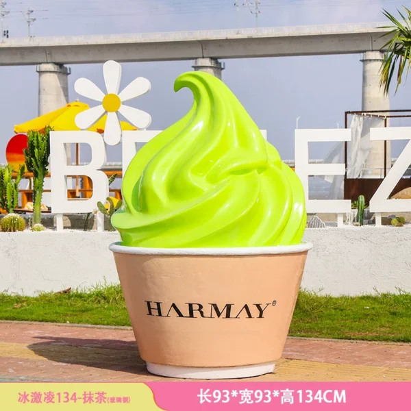 ice cream - fiberglass ice cream - fiberglass