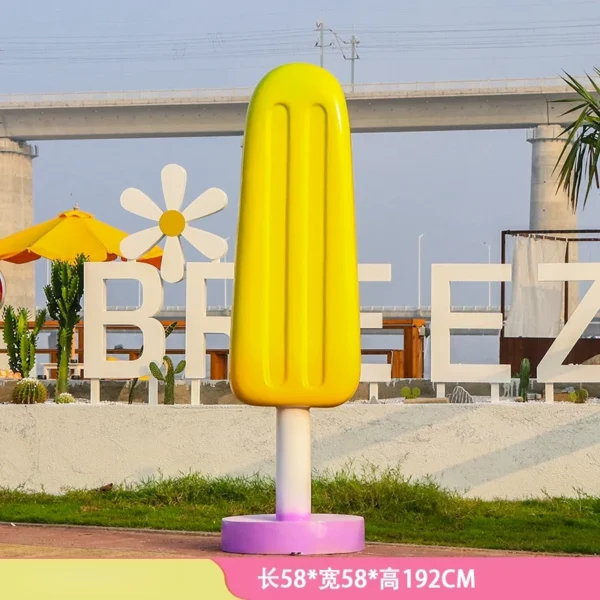 ice cream-fiberglass display (3) ice cream-fiberglass display