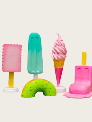 ice cream-fiberglass display