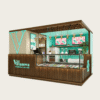 Customized ice cream kiosk