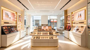 cosmetic store design layout