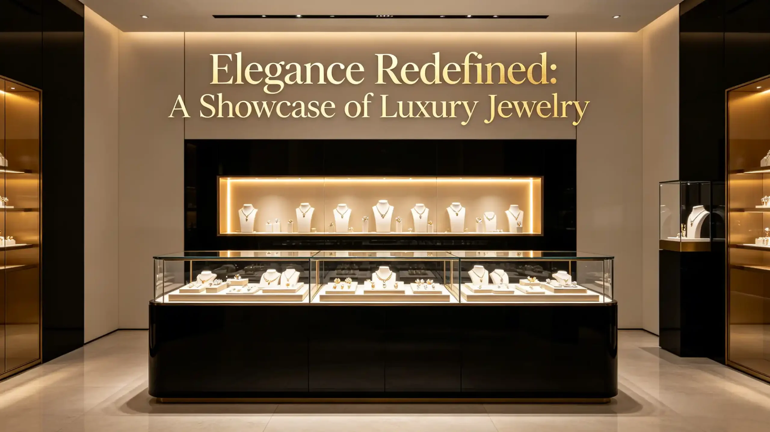 Commercial jewelry display show-cases for retail stores in 2026