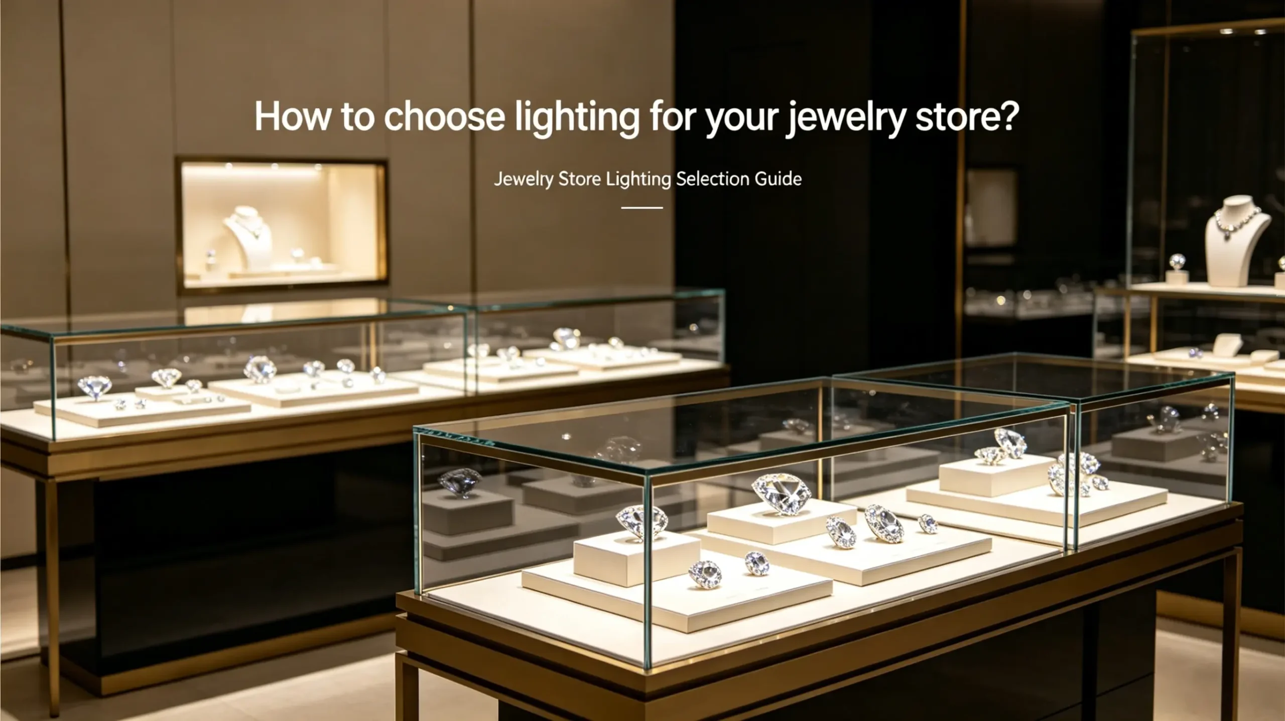 jewelry store lighting
