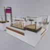 perfume kiosk