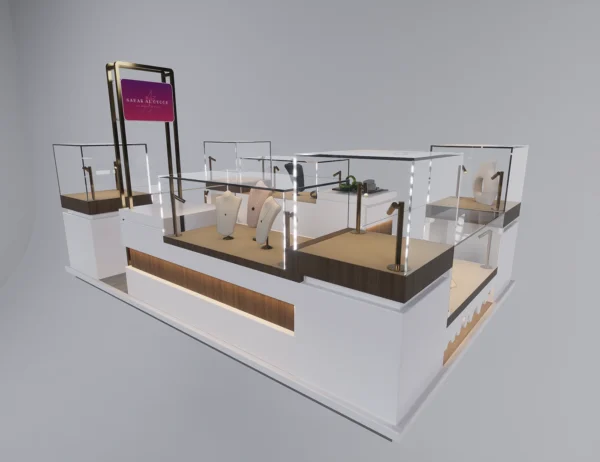 perfume kiosk