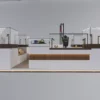 perfume kiosk