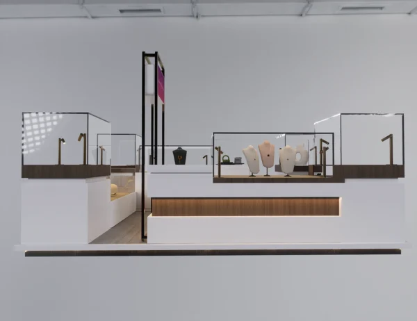 perfume kiosk