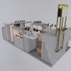 perfume kiosk