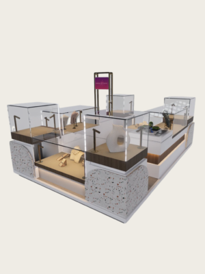 perfume kiosk