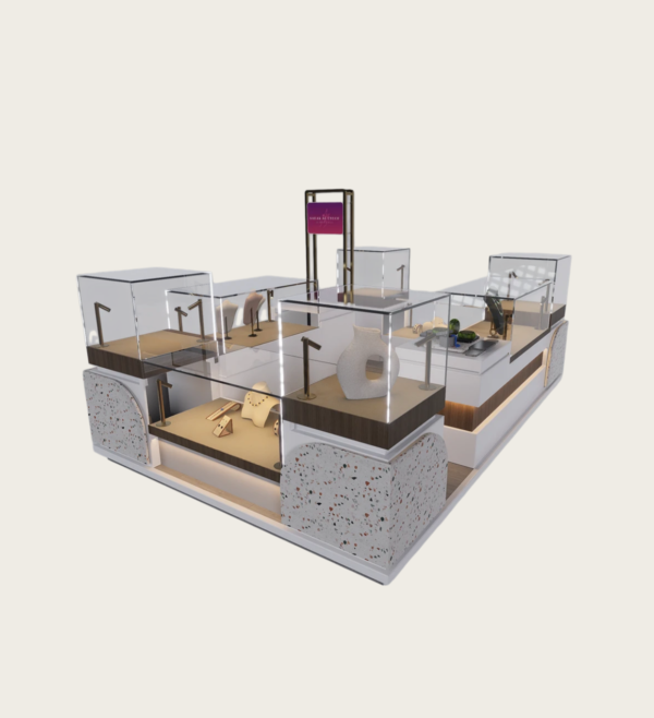 perfume kiosk