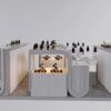 perfume kiosk