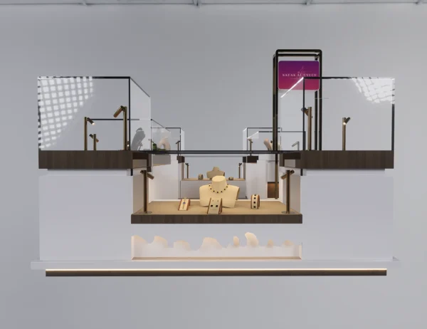 perfume kiosk