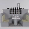 perfume kiosk