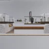 perfume kiosk