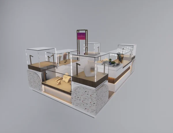 perfume kiosk